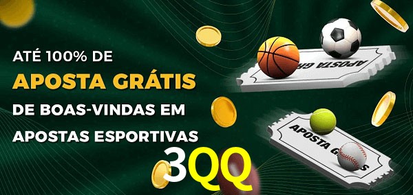 3QQ Ate 100% de Aposta Gratis
